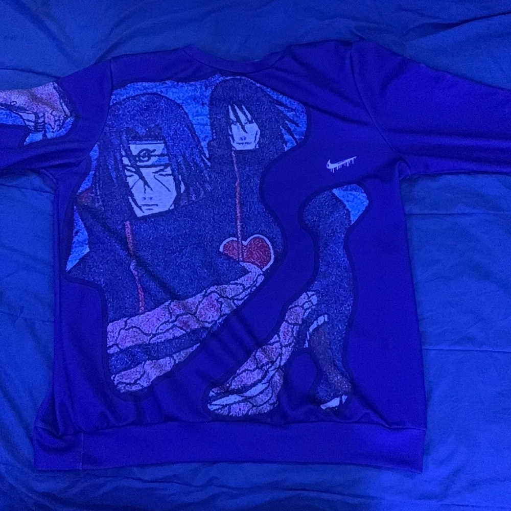 Custom made Itachi/orachimaru sweater